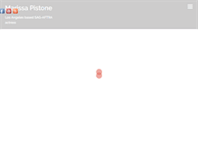 Tablet Screenshot of marissapistone.com